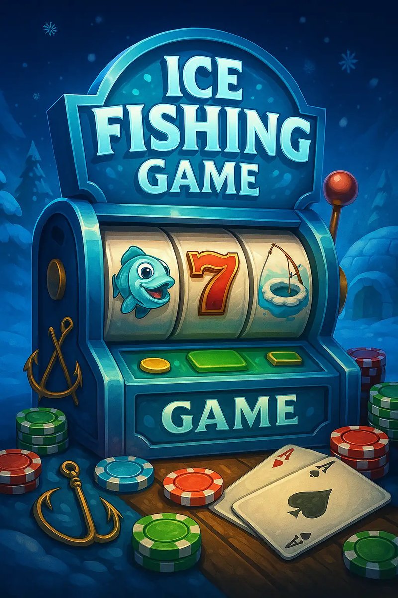 Ice fishing gambling game in United Kigdom