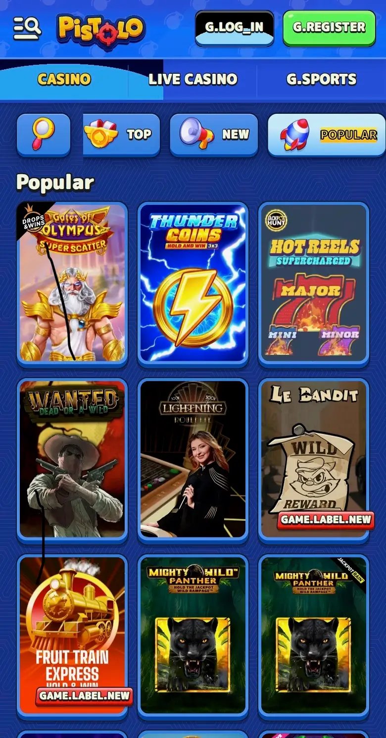 Italy - pistolo online casino